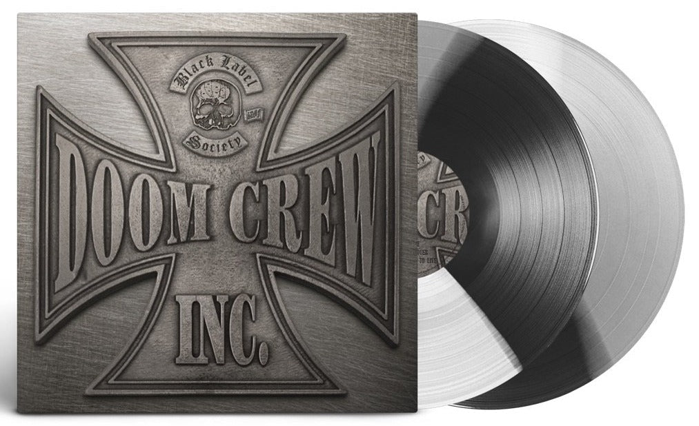 BLACK LABEL SOCIETY 'DOOM CREW INC.' 2LP - LTD. 500 - GREY/BLACK/WHITE