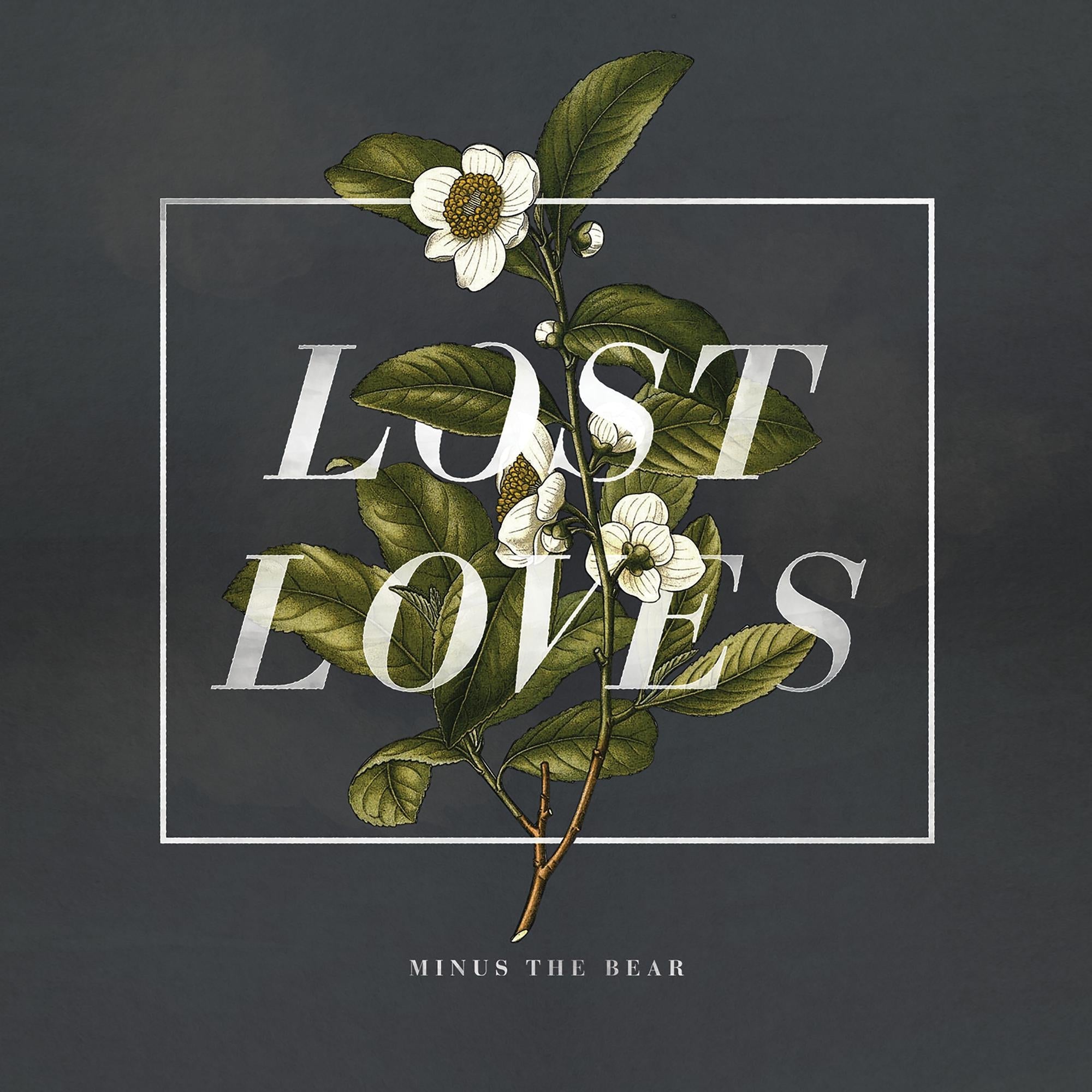 MINUS THE BEAR 'LOST LOVES' LP - GOLD/WHITE SWIRL