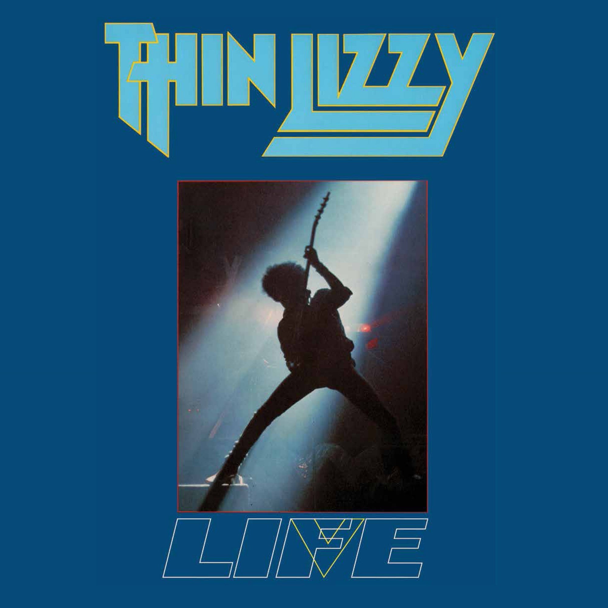 THIN LIZZY 'LIFE LIVE' 2LP - LTD. - AQUA TURQUOISE