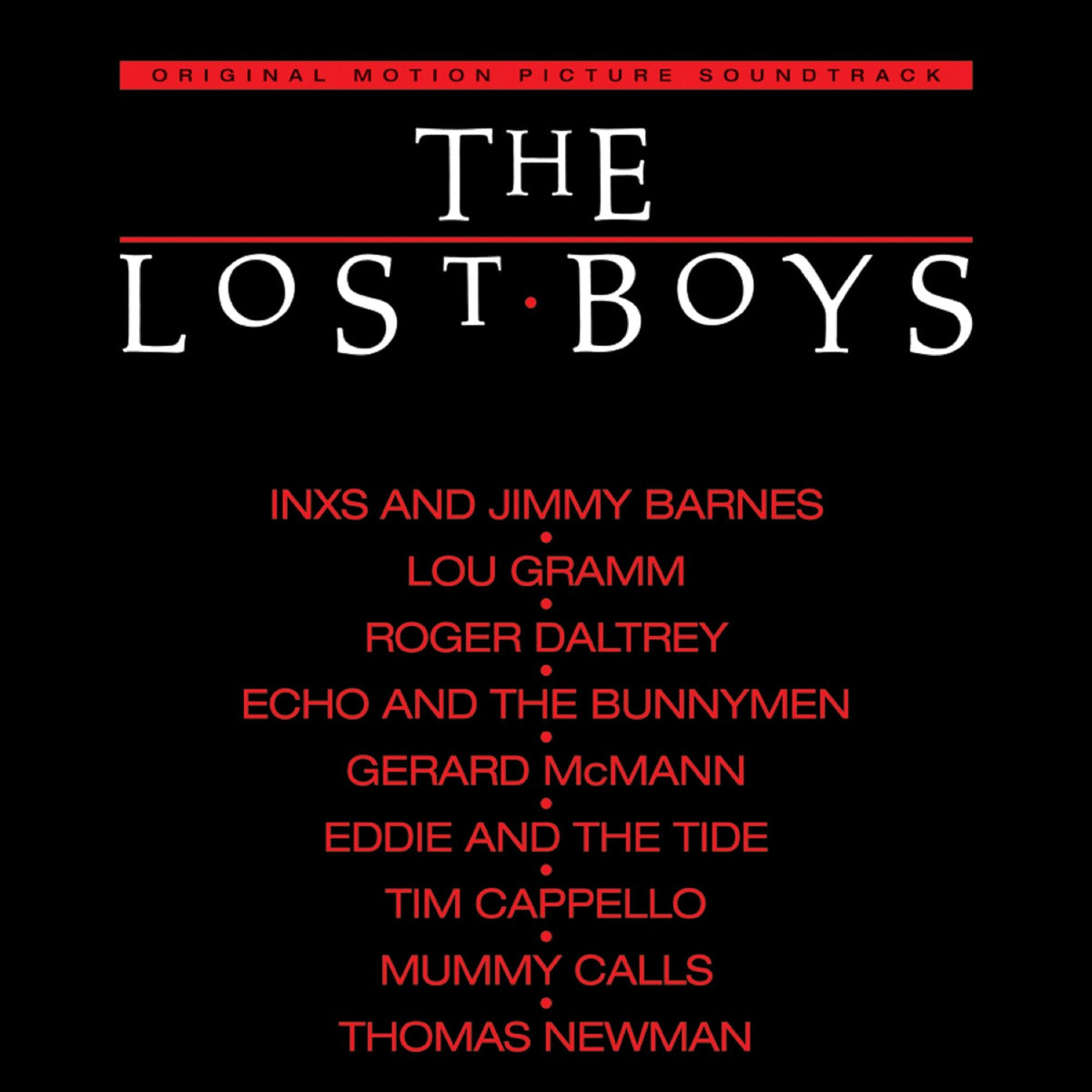 THE LOST BOYS SOUNDTRACK LP - LTD. - GOLD