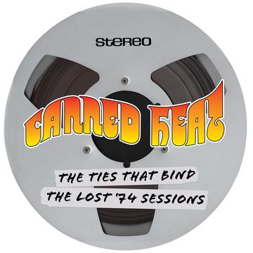 CANNED HEAT 'THE TIES THAT BIND' LP - LTD. - METALLIC GOLD