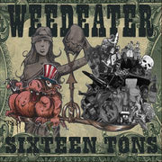 WEEDEATER 'SIXTEEN TONS' LP - TRANSPARENT ICE GREEN