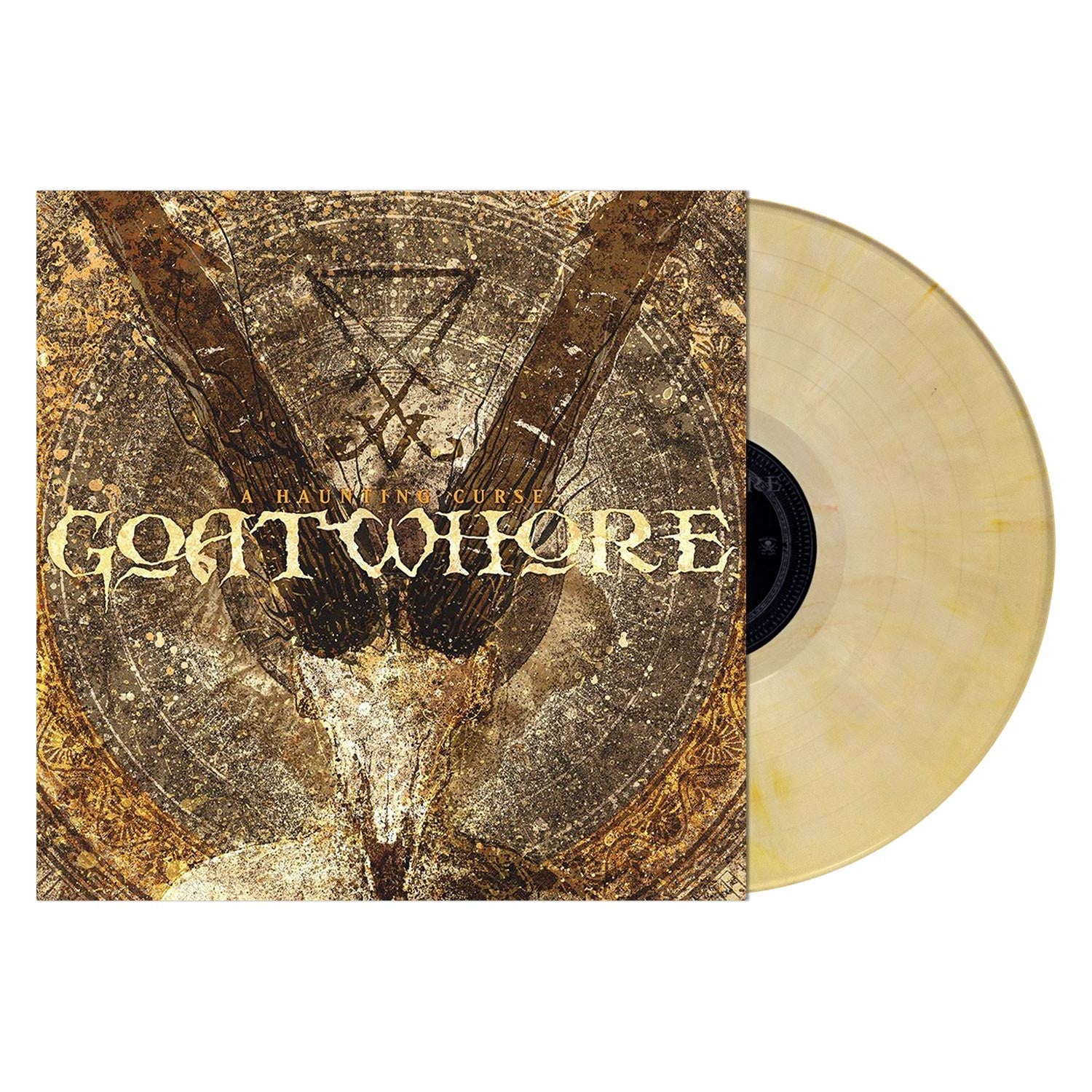 GOATWHORE 'A HAUNTING CURSE' LP - EXCLUSIVE - LTD. 250 -BUTTER CREAM MARBLED