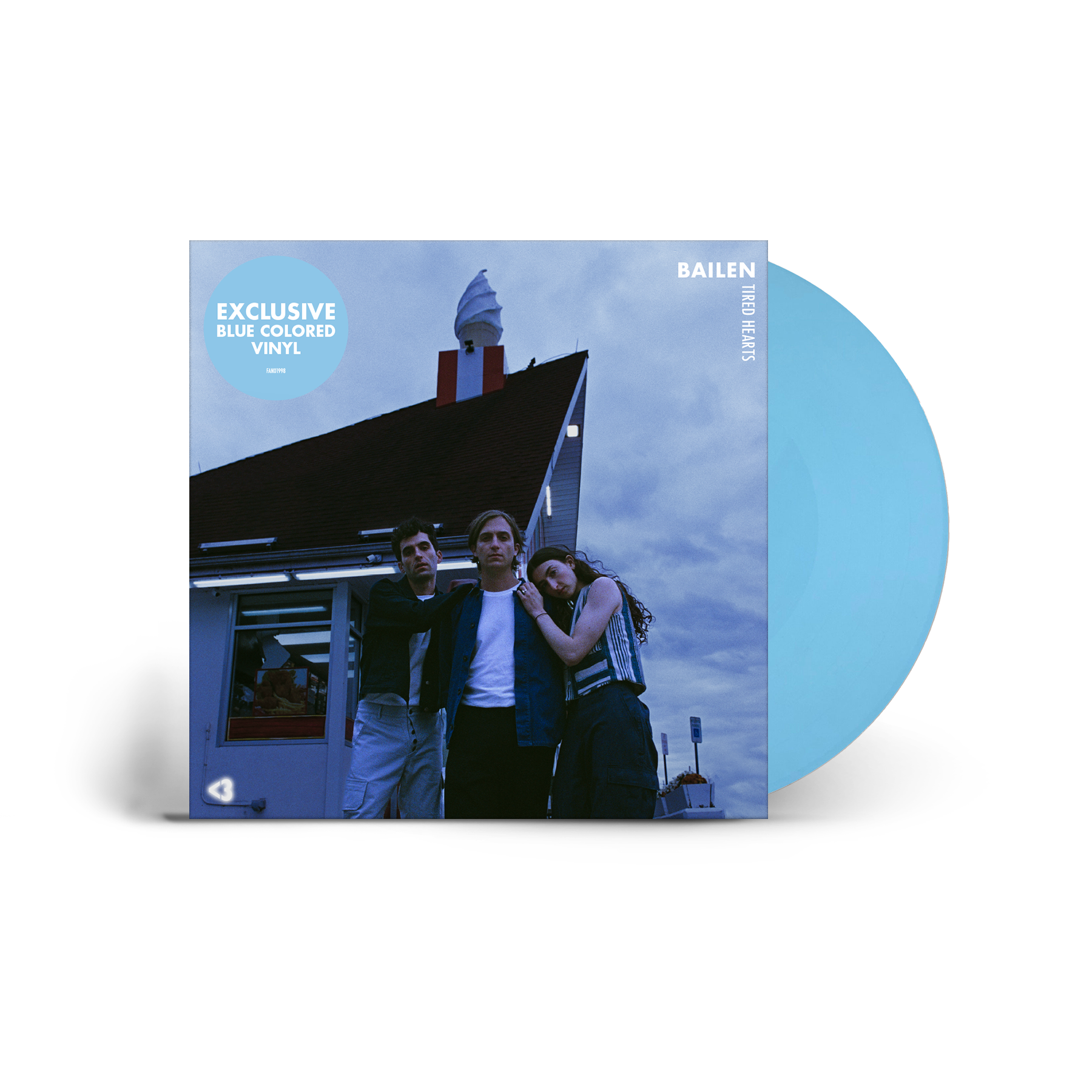 BAILEN 'TIRED HEARTS' LP (Baby Blue Vinyl)
