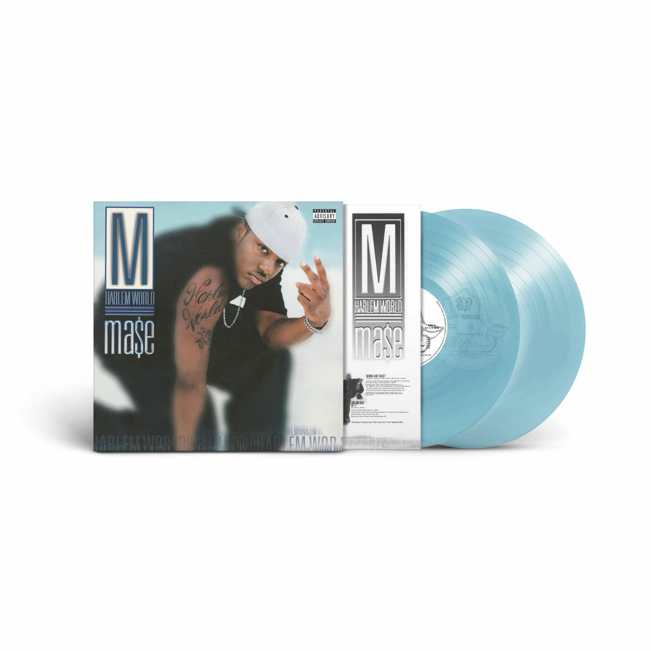 MASE 'HARLEM WORLD' 2LP - LTD. - TRANSLUCENT LIGHT BLUE