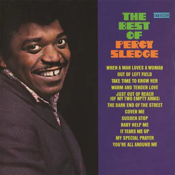 PERCY SLEDGE 'THE BEST OF PERCY SLEDGE' LP - LTD. - BLUE