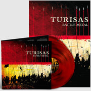 TURISAS 'BATTLE METAL' 2LP - RED/BLACK SWIRL