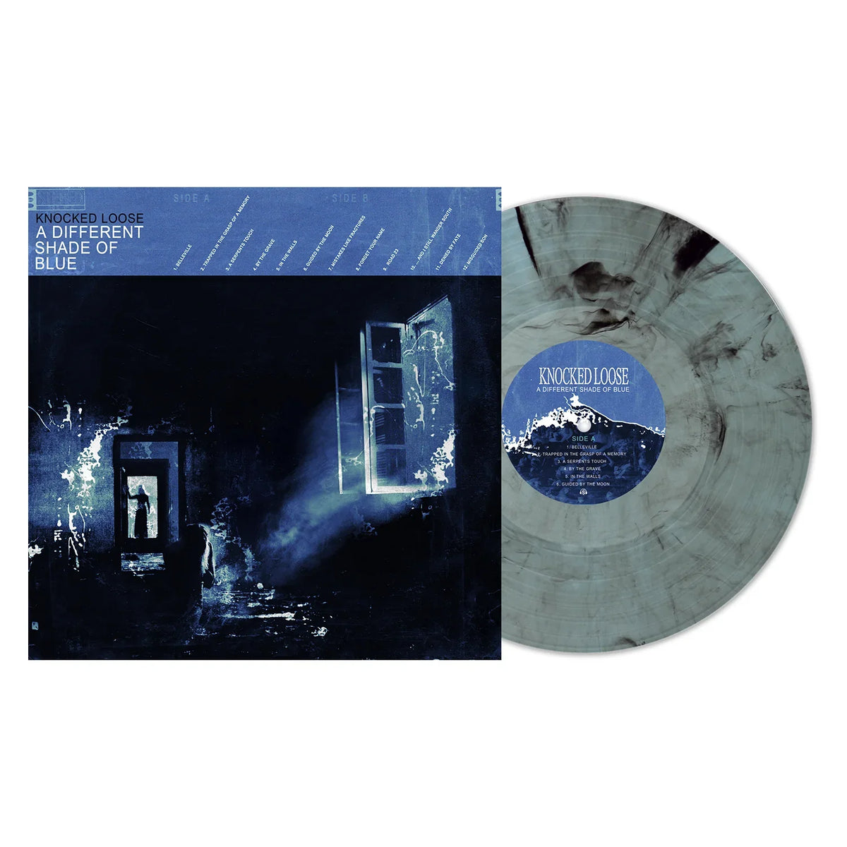 KNOCKED LOOSE 'A DIFFERENT SHADE OF BLUE' LP - ELECTRIC SMOKE