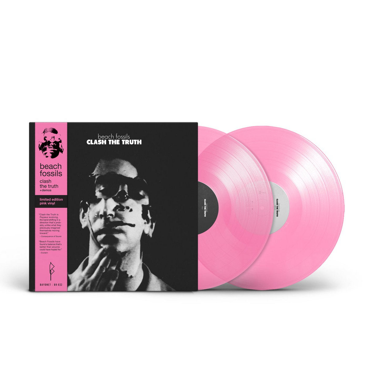 Beach Fossils Clash The Truth Demos 2LP Pink