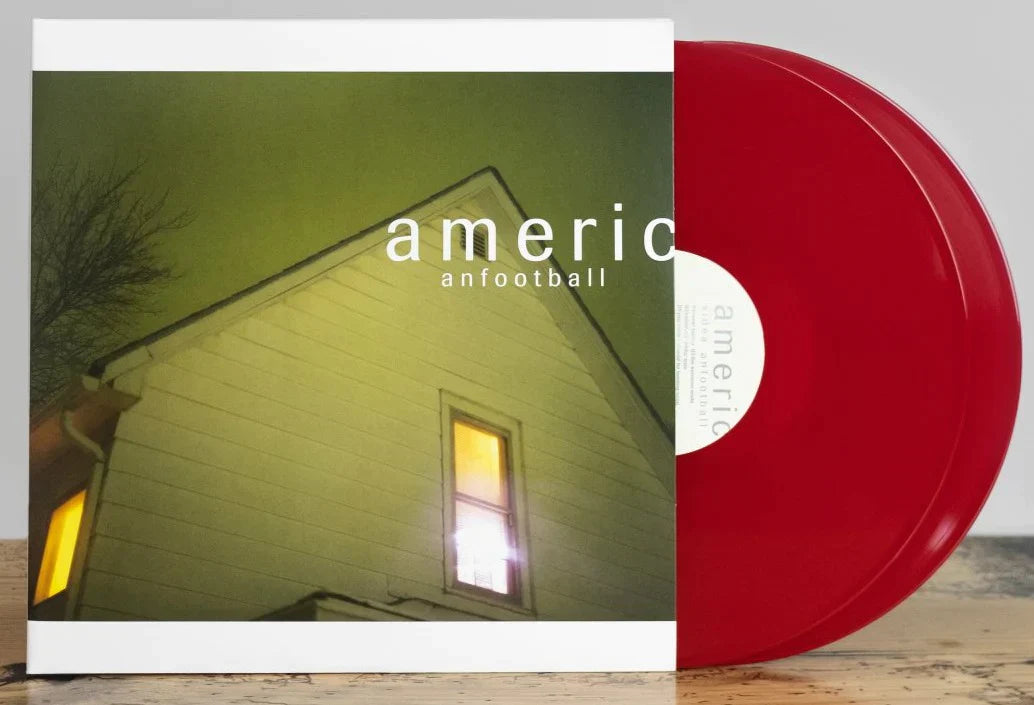 AMERICAN FOOTBALL 'AMERICAN FOOTBALL' 2LP DELUXE EDITION - RED