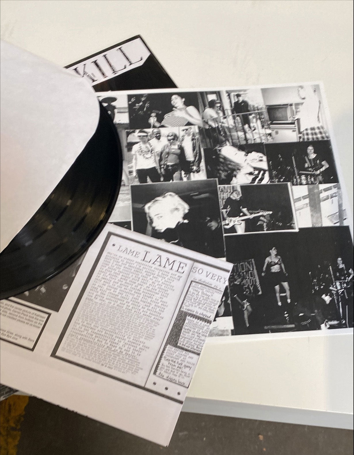 BIKINI KILL 'BIKINI KILL' 12" 20TH ANNIVERSARY EDITION EP
