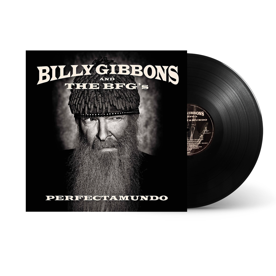 BILLY GIBBONS 'PERFECTAMUNDO' LP - BLACK
