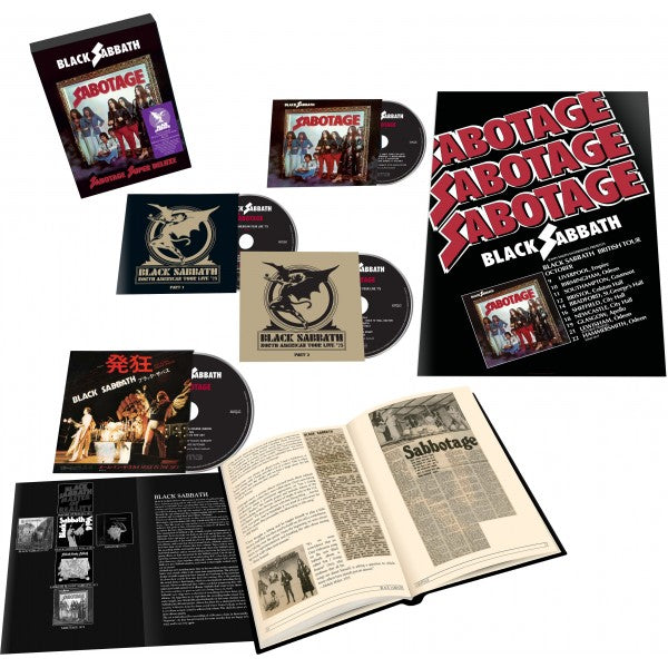BLACK SABBATH 'SABOTAGE' BOX SET - SUPER DELUXE