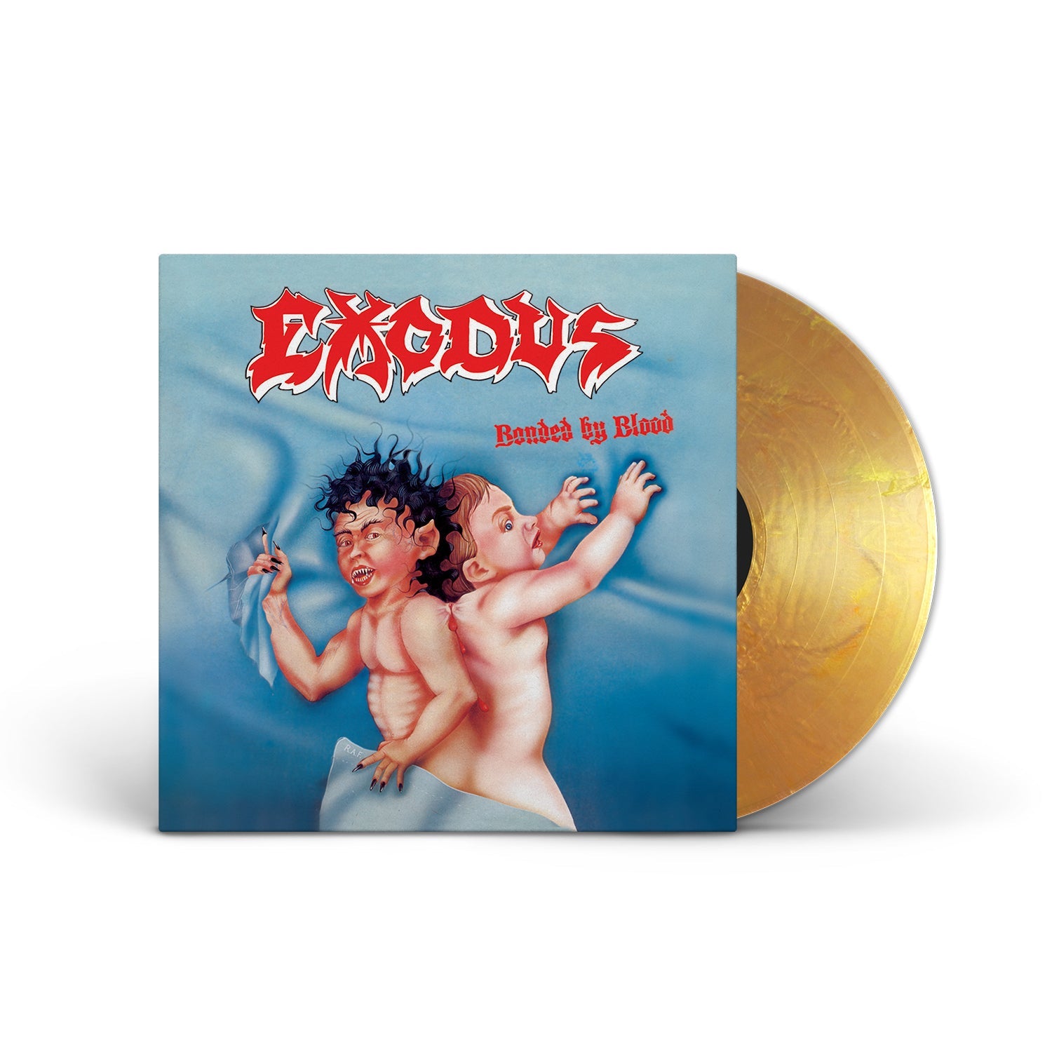 EXODUS ‘BONDED BY BLOOD’ 40TH ANNIVERSARY EDITION LP - LTD. 500 - RUST ALLOY