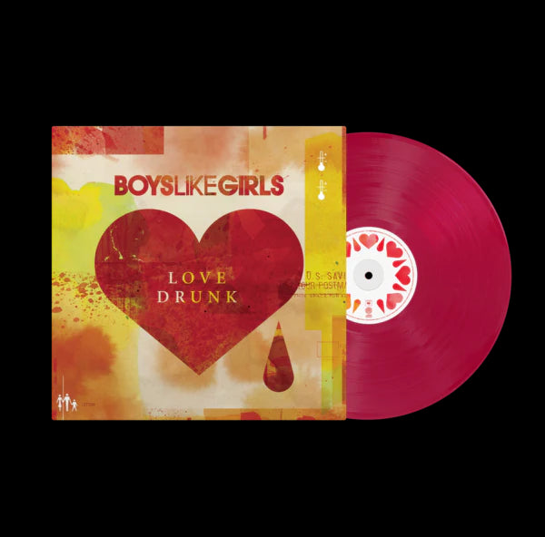 Boys Like Girls Love Drunk LP Magenta