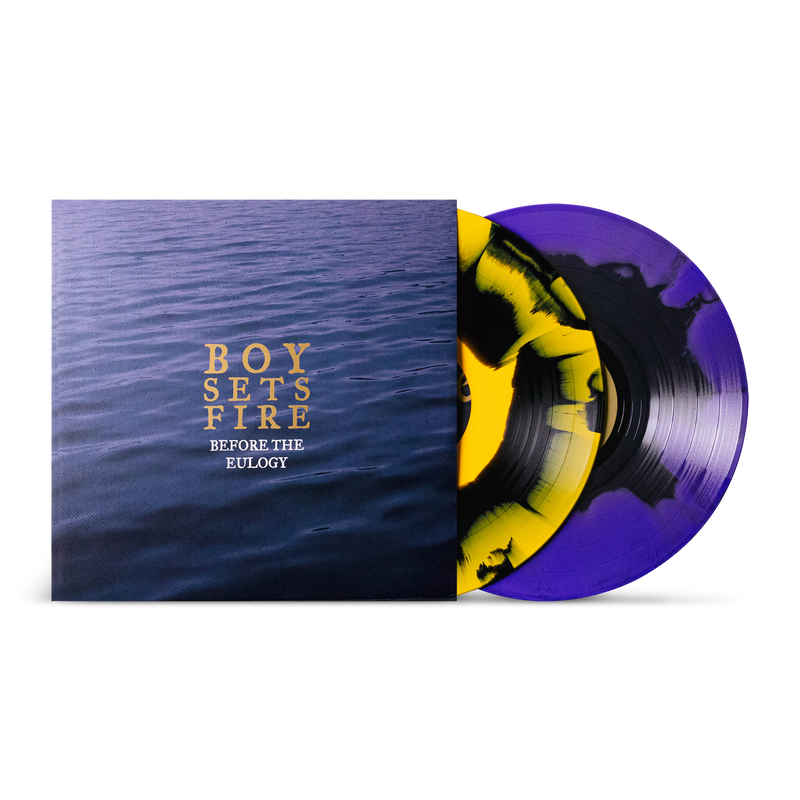BOYSETSFIRE 'BEFORE THE EULOGY' 2LP - BLACK/YELLOW/PURPLE CLEAR