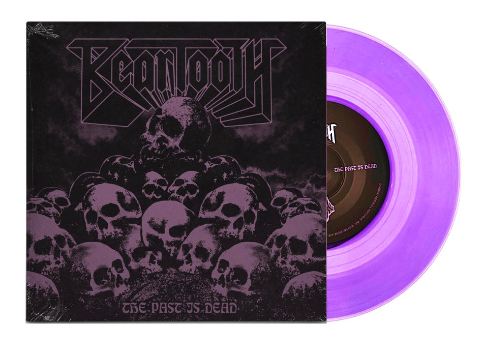 BEARTOOTH 'THE PAST IS DEAD/SKIN' 7" LTD. 500 - PURPLE