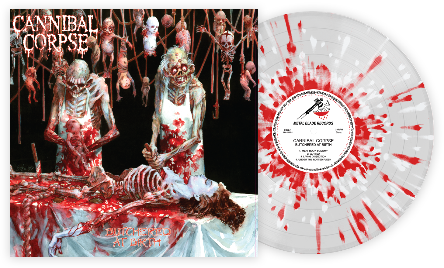 THE STORY OF METAL BLADE LIMITED EDITION VINYL BOX SET FT. CANNIBAL CORPSE, GWAR, KING DIAMOND