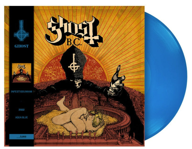 GHOST ‘INFESTISSUMAM’ LP - ACQUA BLUE + GHOST x REVOLVER SPECIAL COLLECTOR'S EDITION