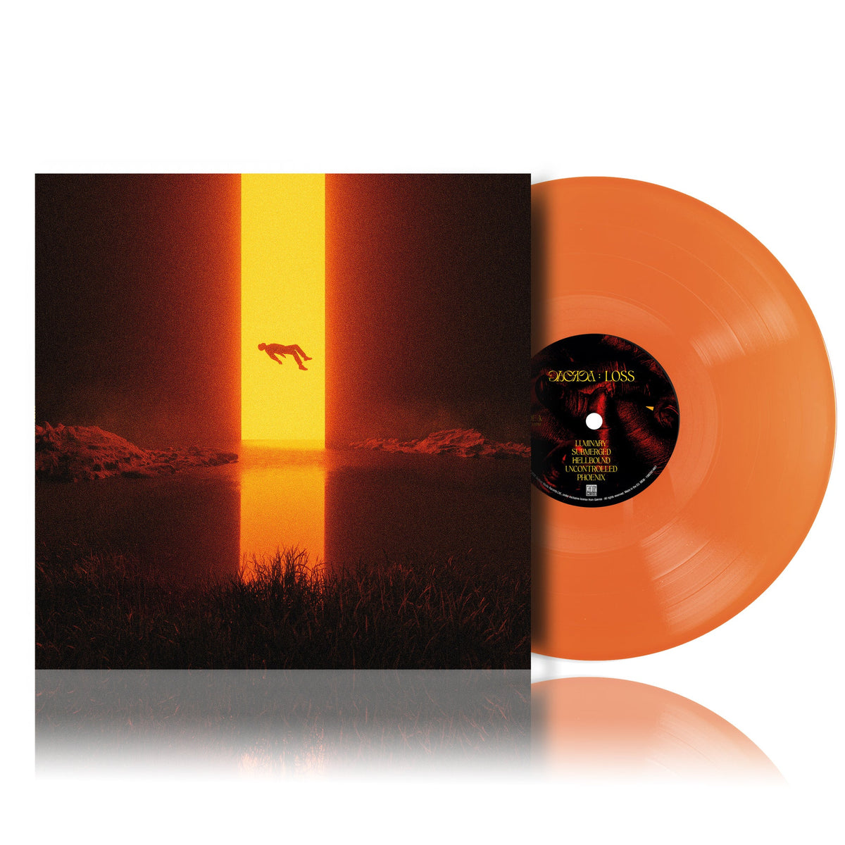 GAEREA 'LOSS' LP - TRANSLUCENT ORANGE CRUSH