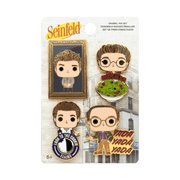 SEINFELD ALL CHARACTER FUNKO POP! 4 PACK PIN SET