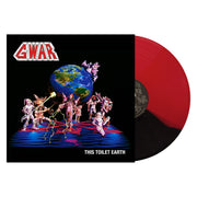 GWAR 'THIS TOILET EARTH' LP - RED/BLACK