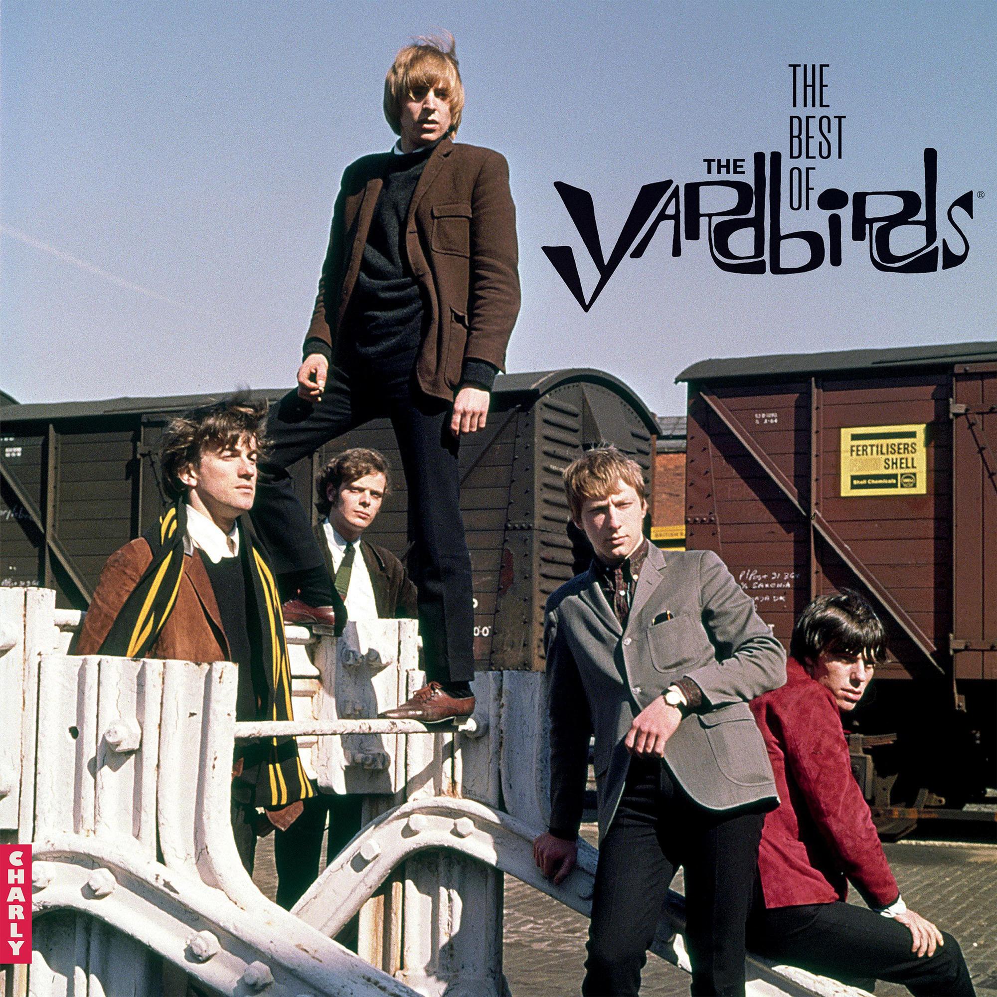 THE YARDBIRDS 'THE BEST OF THE YARDBIRDS' LP - TRANSLUCENT BLUE