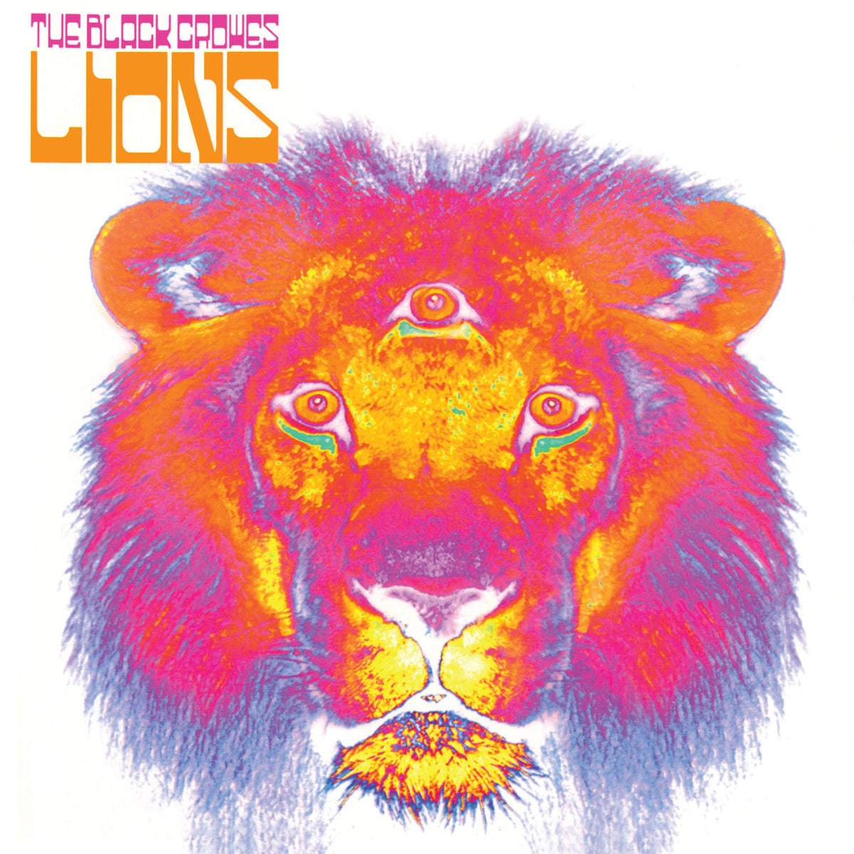 THE BLACK CROWES 'LIONS' 2LP (Limited, 25th Anniversary, Clear Orange Crush Vinyl)