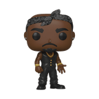 2PAC W/ VEST AND BANDANA FUNKO POP! ROCKS FIGURE