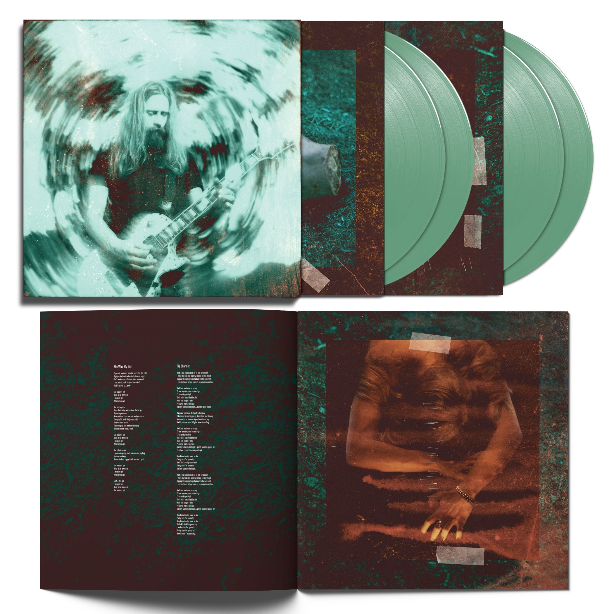 JERRY CANTRELL ‘DEGRADATION TRIP VOL. 1 & 2’ 4LP LTD. 500 - DOUBLEMINT