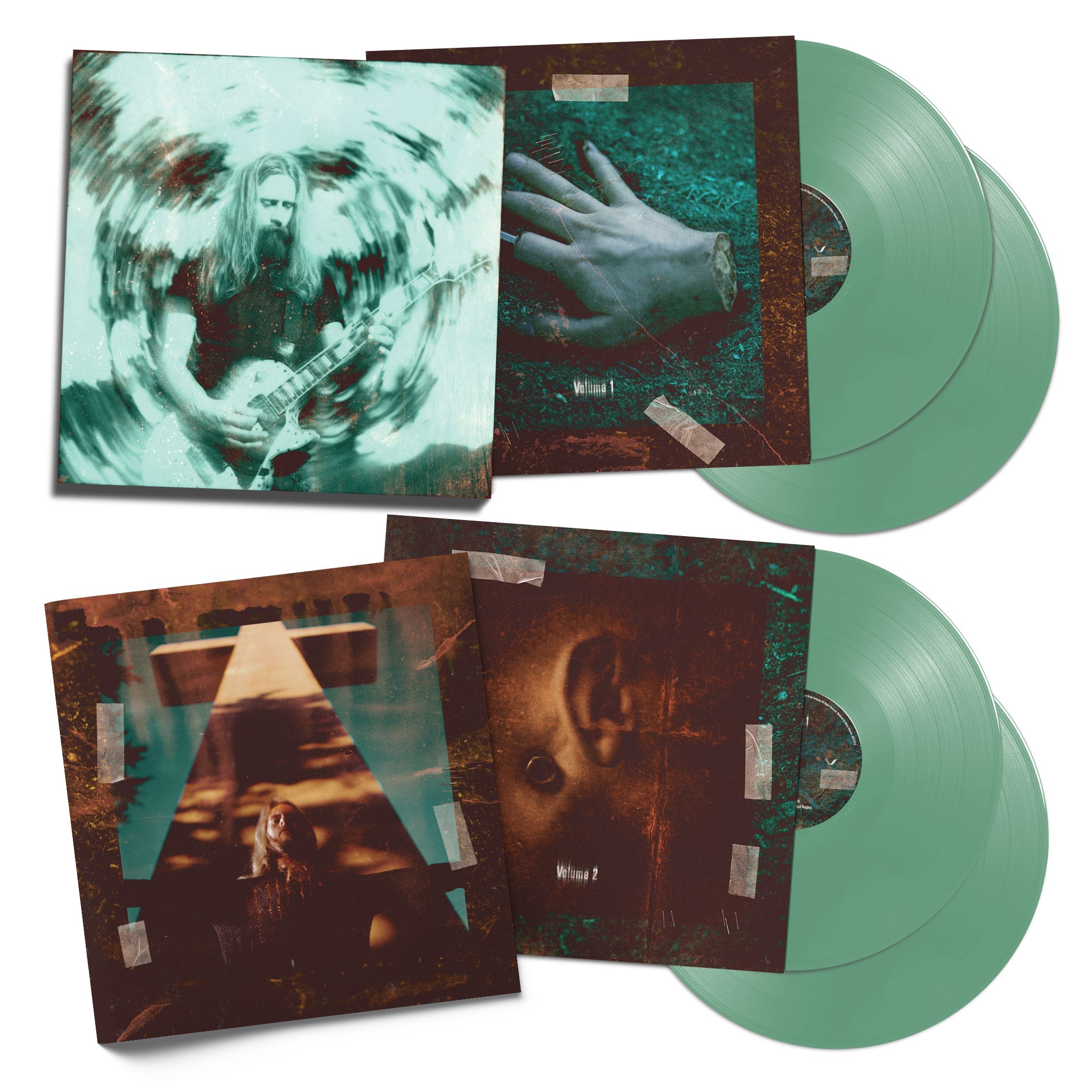 JERRY CANTRELL ‘DEGRADATION TRIP VOL. 1 & 2’ 4LP LTD. 500 - DOUBLEMINT