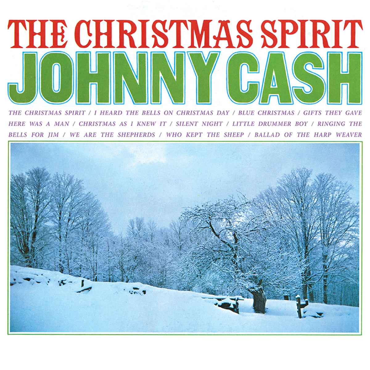 JOHNNY CASH 'THE CHRISTMAS SPIRIT' LP - LTD.