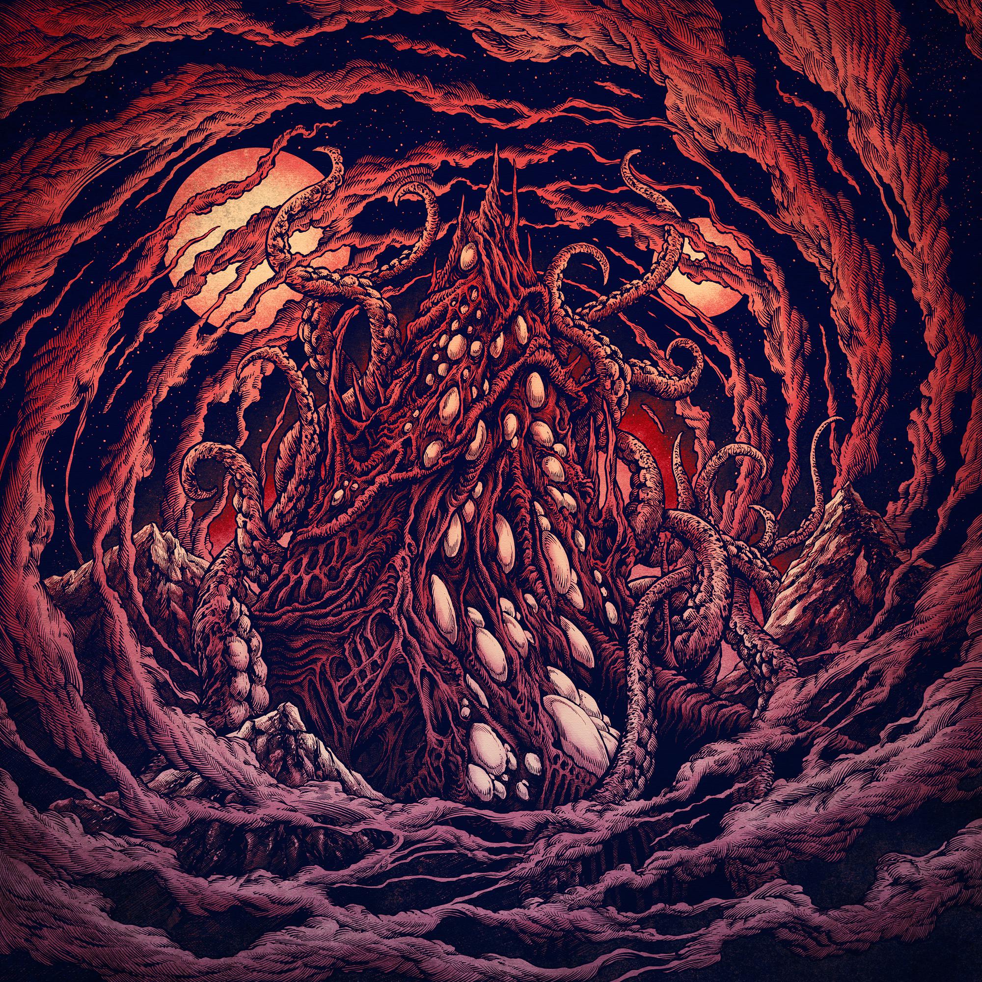 BLUT AUS NORD 'DISHARMONIUM - UNDREAMABLE ABYSSES' LP - PINK/PURPLE