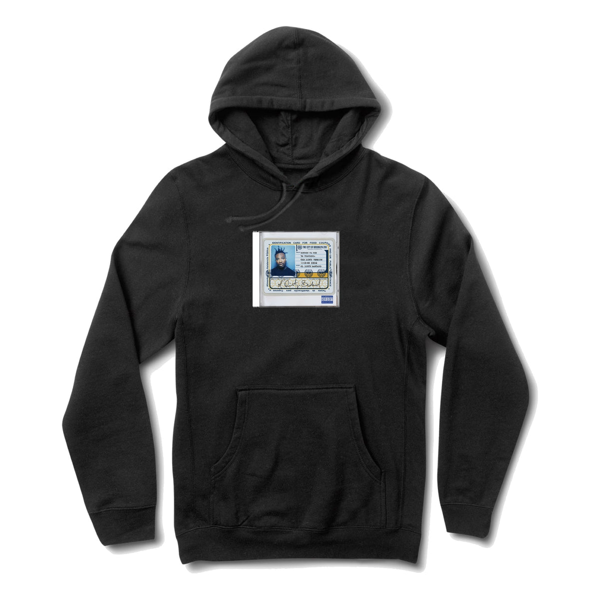 CD Hoodie Black Front