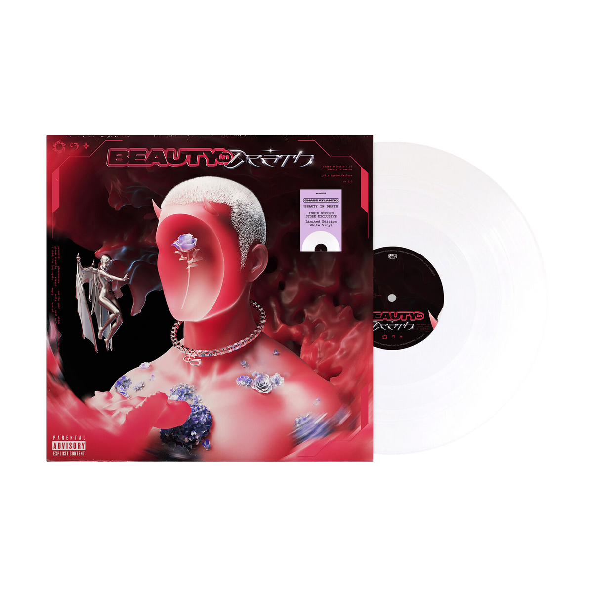 CHASE ATLANTIC 'BEAUTY IN DEATH' LP - WHITE