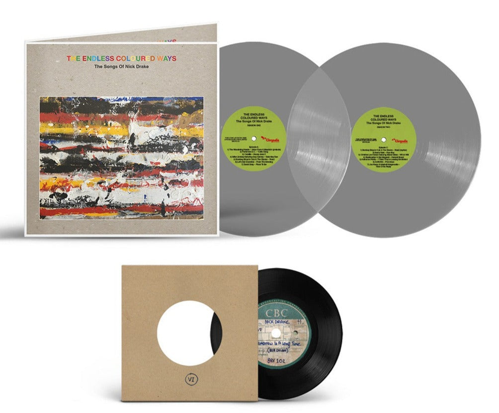 THE ENDLESS COLOURED WAYS: THE SONGS OF NICK DRAKE  2LP + 7" FT. FONTAINES DC, FEIST, LIZ PHAIR & MORE - GREY