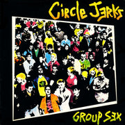 CIRCLE JERKS 'GROUP SEX' LP - PINK/WHITE/YELLOW/SPLATTER