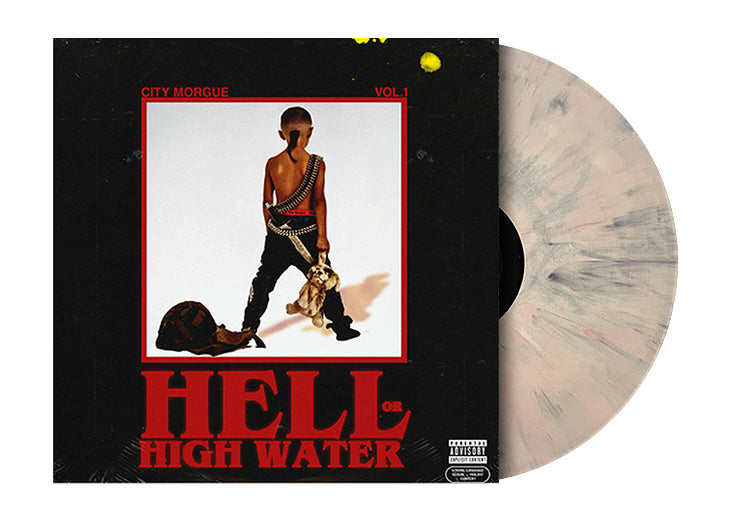 CITY MORGUE ‘VOL. 1 HELL OR HIGH WATER’ LP - LTD. - PINK/BLACK/MARBLE