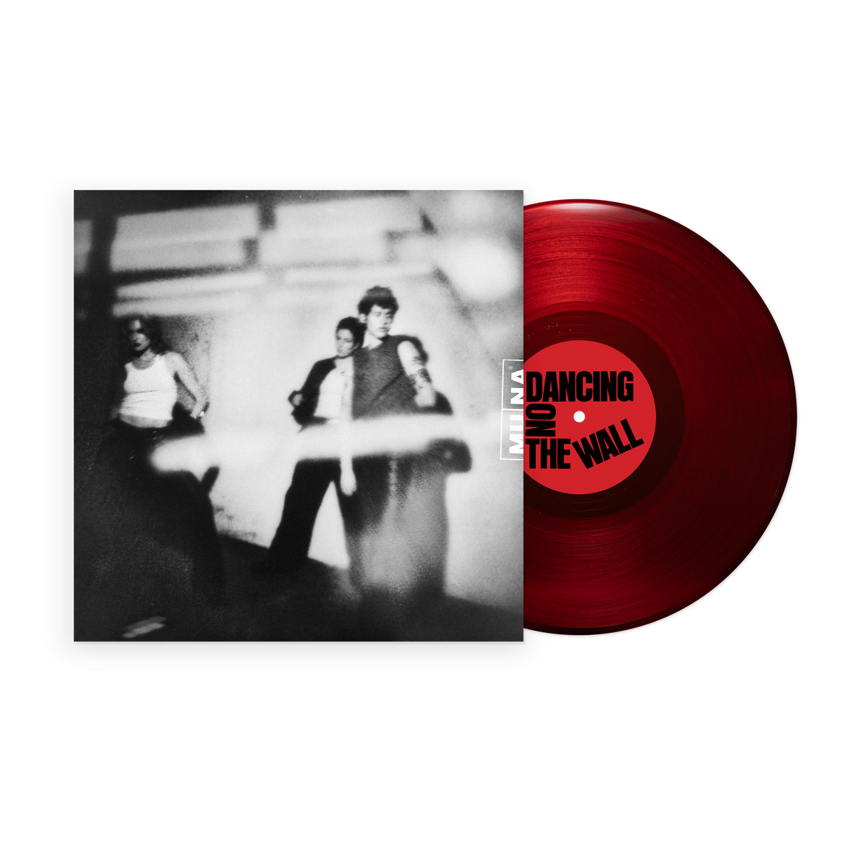 MUNA 'DANCING ON THE WALL' LP - CLEAR RED