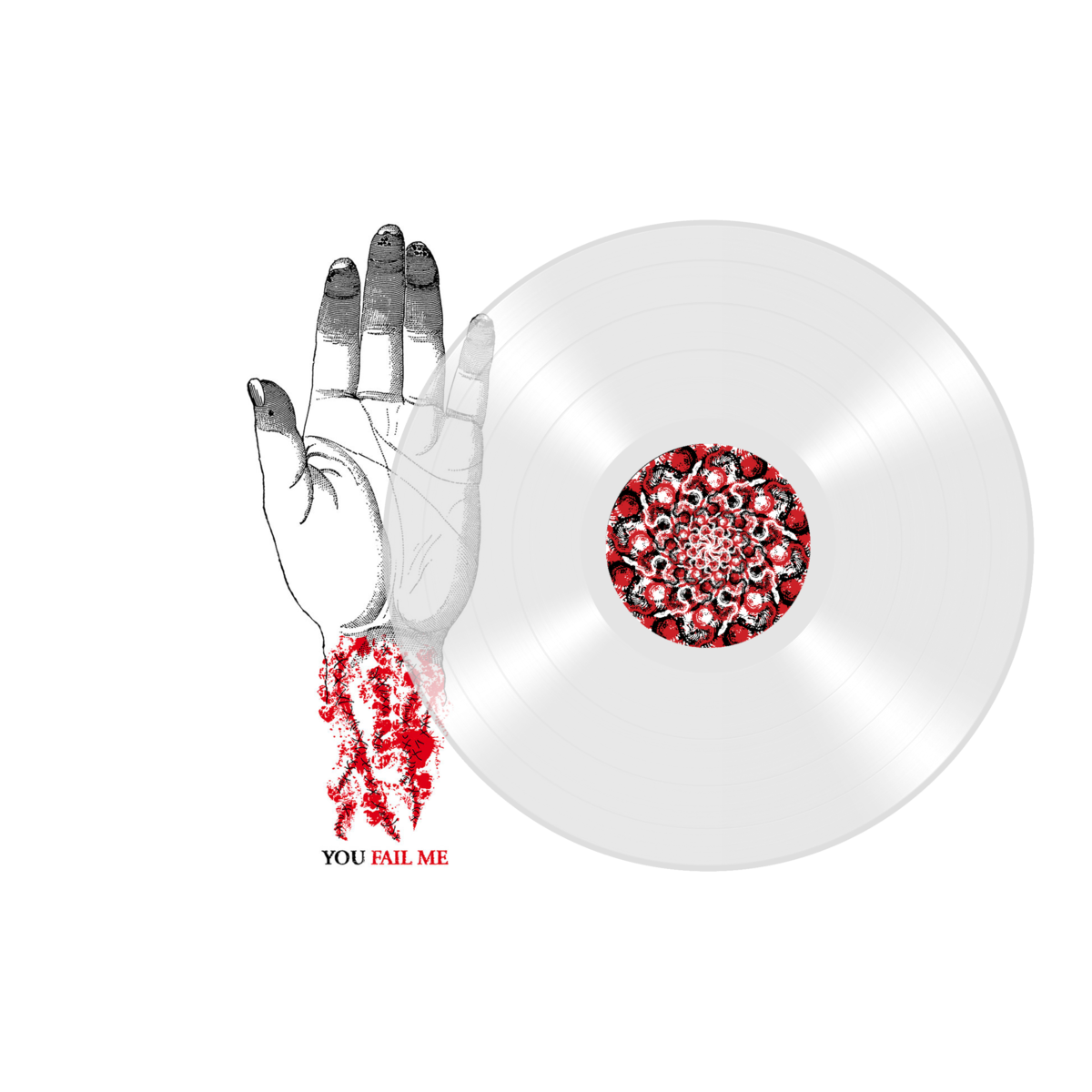 CONVERGE 'YOU FAIL ME (REDUX)' LP - CLOUDY CLEAR
