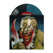 COHEED AND CAMBRIA "THE JOKE" WITH "DERANGED" 7" - EXCLUSIVE - LTD. 500 - SEA BLUE/BLACK