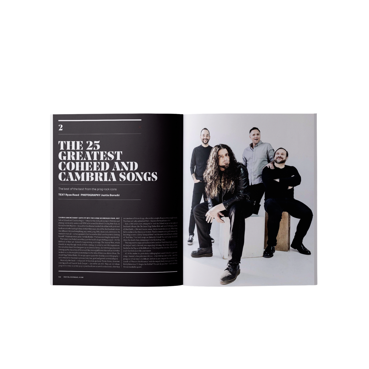 COHEED AND CAMBRIA x REVOLVER SPECIAL COLLECTOR'S EDITION DELUXE MAGAZINE + SLIPCASE - LTD.