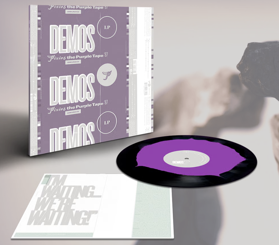 PIXIES 'DEMOS' LP - PURPLE/BLACK