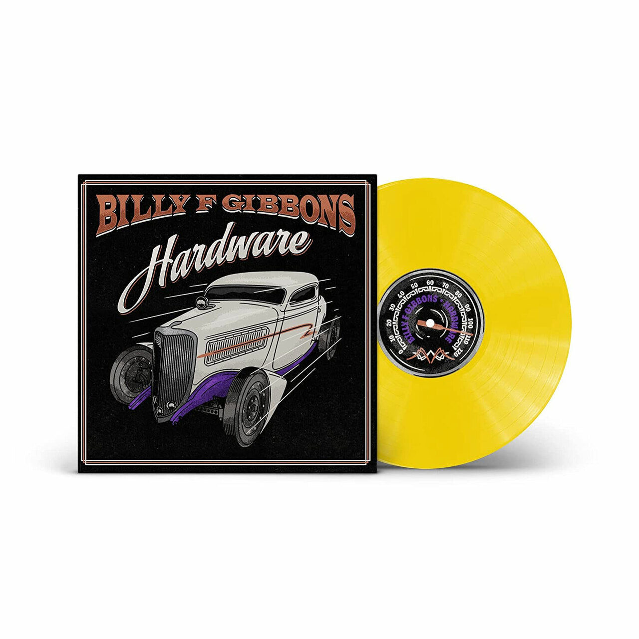BILLY F GIBBONS 'HARDWARE' LP - CANARY YELLOW