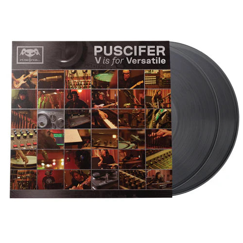 PUSCIFER ‘V IS FOR VERSATILE’ 2LP - TRANSLUCENT BLACK