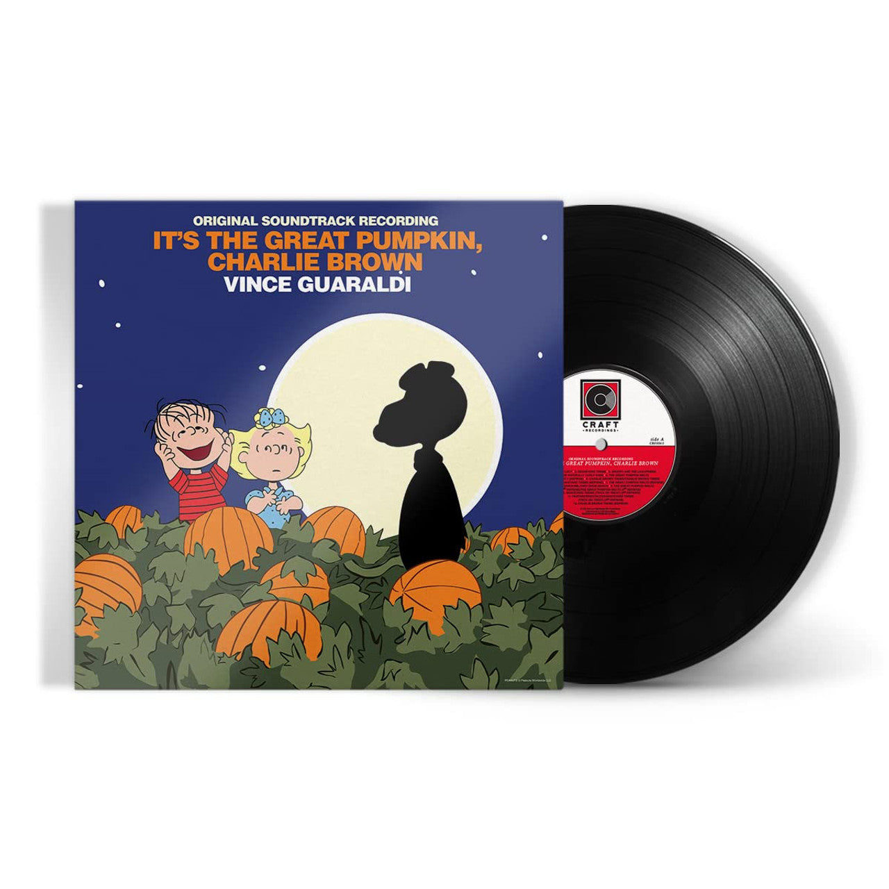 VINCE GUARALDI 'IT'S THE GREAT PUMPKIN, CHARLIE BROWN' 45RPM LP