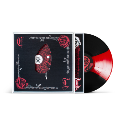CULT LEADER 'A PATIENT MAN' LP - IMPORT - RED/BLACK/WHITE