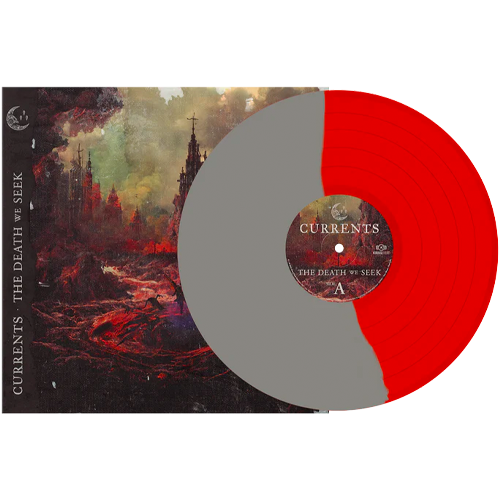 CURRENTS ‘THE DEATH WE SEEK’ LP - EXCLUSIVE - LTD. 250 - RED/SILVER