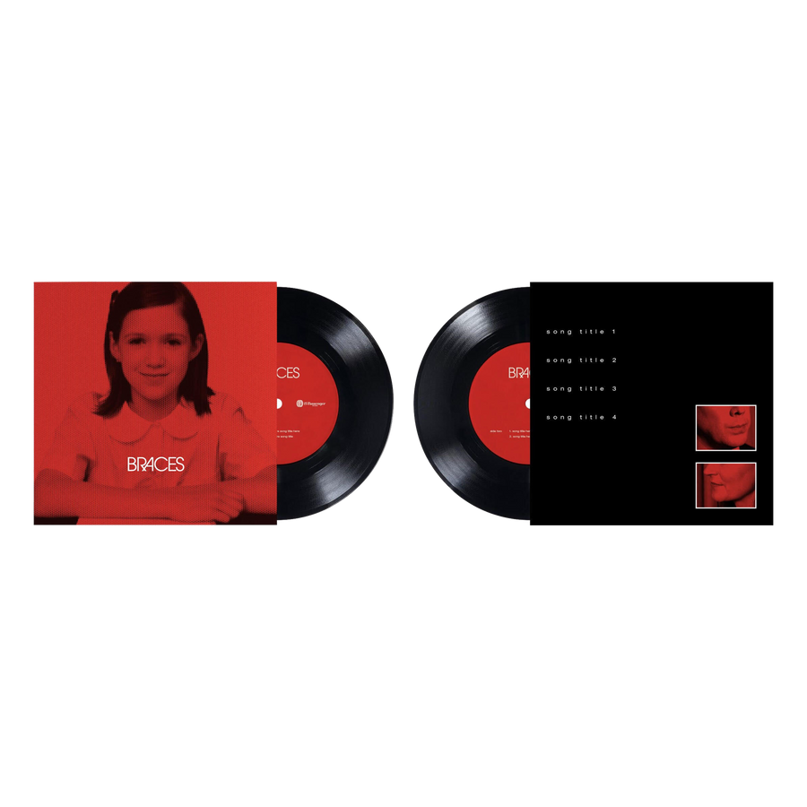 CURSIVE 'CURSIVE'S DOMESTICA' LP + 7" - LTD. - RED/BLACK