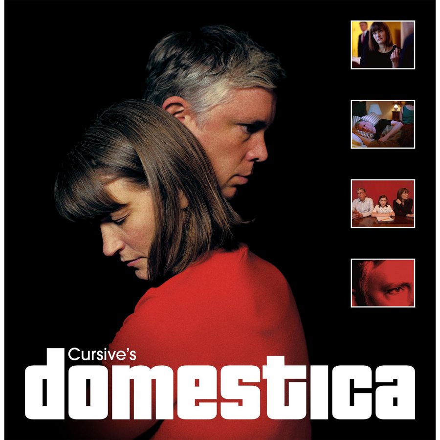 CURSIVE 'CURSIVE'S DOMESTICA' LP + 7" - LTD. - RED/BLACK